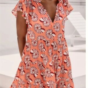 Anthropologie - The “Shelby”  Tiered Mini Dress 🐚